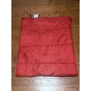 Exxel Outdoors Red & Gray Full Zip Sleeping Bag - 33in x 75in (84cm x 190cm)